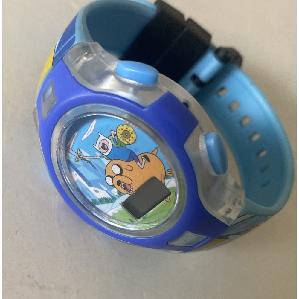 Adventure Time Finn and Jake LCD Watch Collectable  Needs Battery